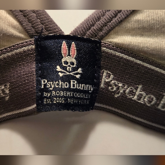 Psycho Bunny Gray Cotton Bra NWT SzM - Picture 4 of 6